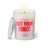 Duftkerze mit Spruch: Not your Ernst! Farbe rosa und pink von Sassy Candle.